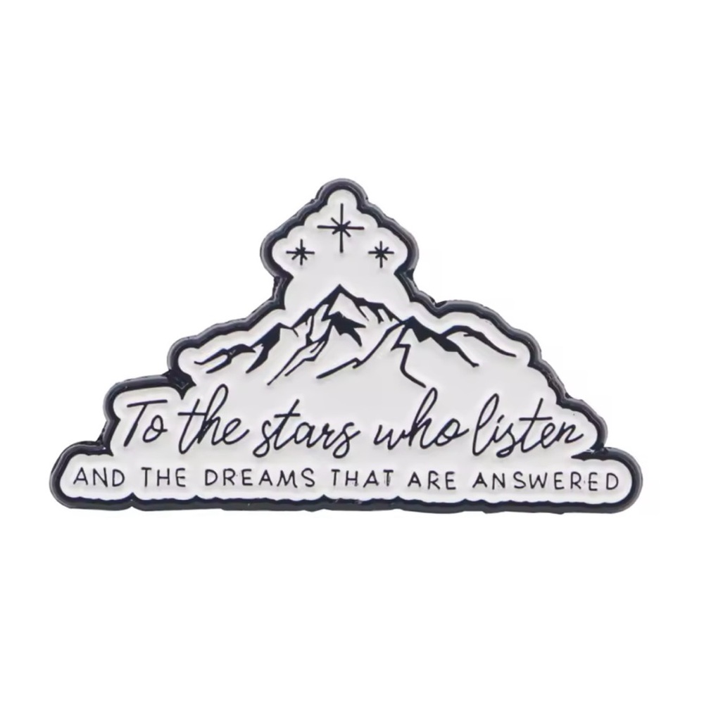 ACOTAR ‘To The Stars Who Listen’ Mountain Romantasy Enamel Pin